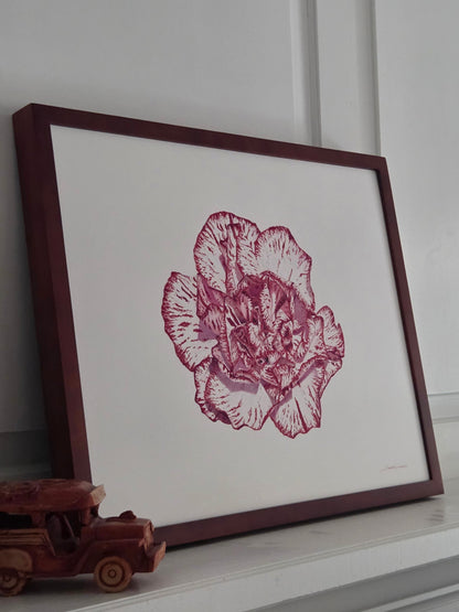 "Carnation Bloom" Original